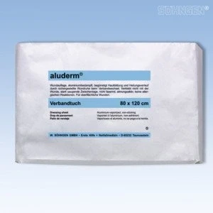 Abbildung von Aluderm Verbandtuch 80x120 cm 1 St