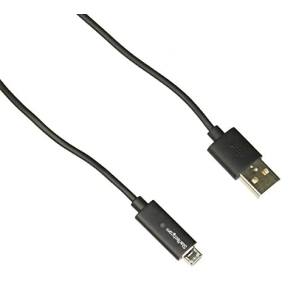 Abbildung von StarTech.com 1m Micro USB Kabel mit LED Ladeanzeige St/St auf