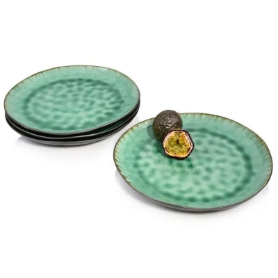 Abbildung von SÄNGER Speiseteller Palm Beach Teller, (4 St), Handmade, Premium Collection