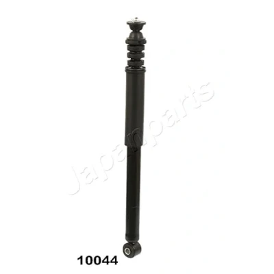 Abbildung von JAPANPARTS MM 10044 Stoßdämpfer Hinterachse Gasdruck Zweirohr Dämpfer mit Zuganschlagfeder oben Stift, unten Auge NISSAN: Note I