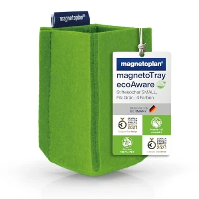Abbildung von magnetoplan Stiftehalter 6,0 x 10,0 cm grün
