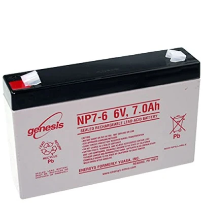 Abbildung von Hawker Enersys Genesis NP7 6 Blei Akku Volt 7000mAh