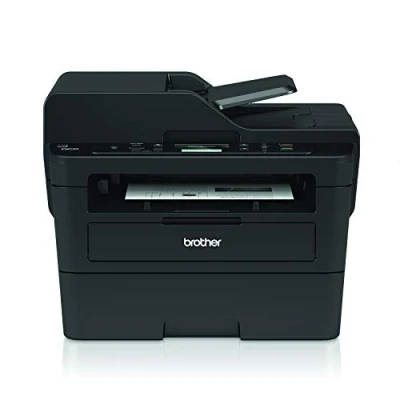 Abbildung von Brother DCP L2550DN Kompaktes 3 in 1 S/W Multifunktionsgerät (34 Seiten/Min., Drucken, Scannen, Kopieren, A4, echte 1.200x1.200 dpi, Duplexdruck, 250 Blatt Papierkassette, USB 2.0, LAN), schwarz