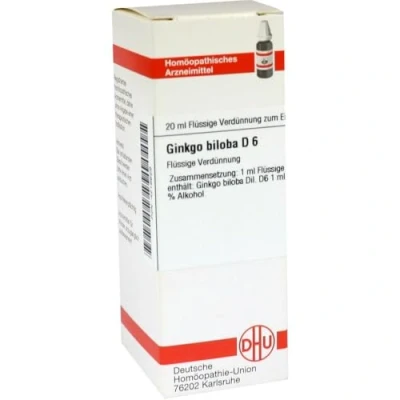 Abbildung von Ginkgo Biloba D 6 Dilution 20 ml