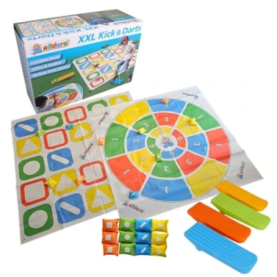 Abbildung von alldoro Gro&szlig;es Kick &amp; Darts Set f&uuml;r die ganze Familie