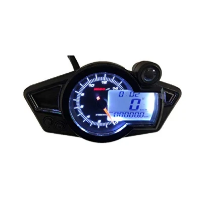 Abbildung von Tacho KOSO Digital Cockpit RX1N, Display schwarz, weiß beleuchtet