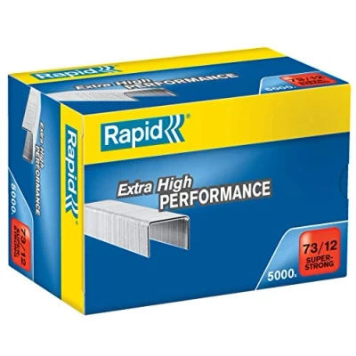 Abbildung von Rapid 24890800 Heftklammern 73/12mm Super Strong, verzinkt, 5.000 Stück