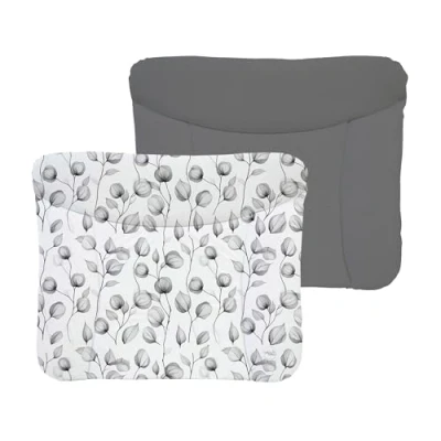 Abbildung von Ceba Baby® weiche Wickelauflage 75x72 cm Doppelseitige Baby Wickelunterlage Wickeltischauflage für Junge und Mädchen Wasserdicht, abwaschbar OEKO TEX Made in EU Goldbeere