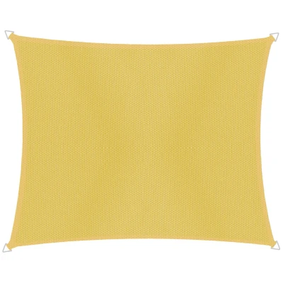 Abbildung von Windhager Sonnensegel &quot;Cannes Rechteck&quot;, 2x3m, gelb