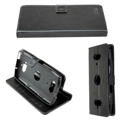 Abbildung von caseroxx Handy Hülle Tasche kompatibel mit Crosscall Core X5 Bookstyle Case Wallet in schwarz