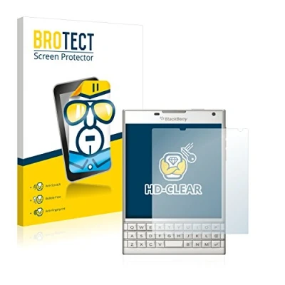 Abbildung von BROTECT (2 Stück Schutzfolie für BlackBerry Passport Displayschutz Folie Ultra Klar