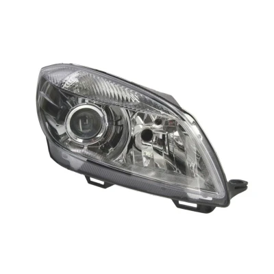 Abbildung von ABAKUS 665 1121RMLD EM Scheinwerfer rechts H7/H7 chrom glasklar mit Stellmotor für LWR PX26d SKODA: Roomster, Fabia 2 Schrägheck, Combi
