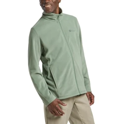 Abbildung von Jack Wolfskin Herren Taunus Fz M Fleece Jacke, Eucalyptus, L EU
