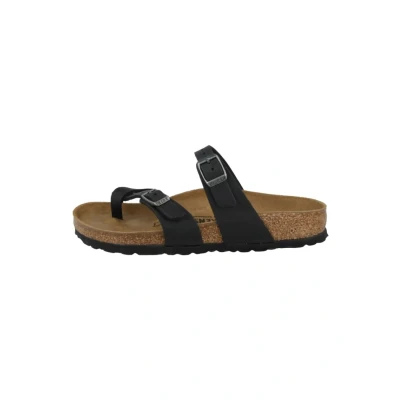 Abbildung von Birkenstock Mayari Pantolette flach, Damen, Größe: 39, Black Schuhe