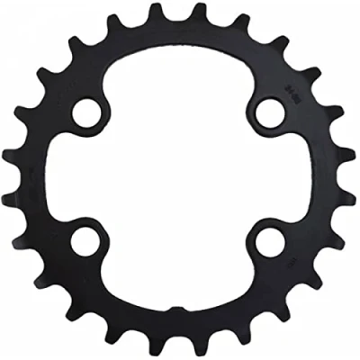 Abbildung von Shimano Kettenblätter DEORE FC M6000 2 24 Zähne BE 96 mm Schwarz Stahl
