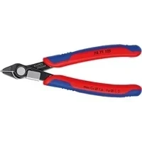 Abbildung von Knipex Montagezange Electronic Super Knips® brüniert mit Mehrkomponenten Hüllen 125