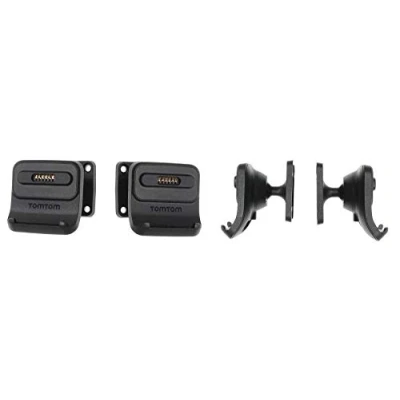 Abbildung von Brodit Gerätehalter 215941 Made IN Sweden mit Ladefunktion für Navigationsgeräte Tomtom GO 520 New, Premium X, Essential, 5200, 620 und weitere