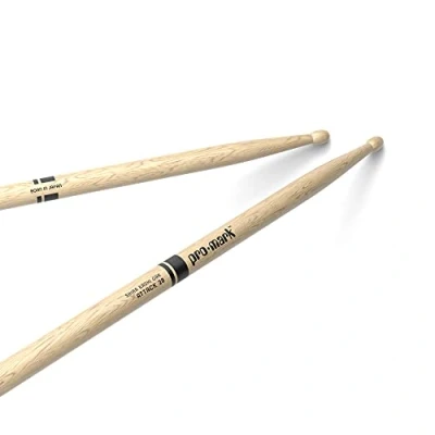 Abbildung von ProMark Drumsticks Schlagzeug Sticks PW2BW Eichenholz mit Wood Tip