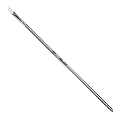 Abbildung von Liquitex 6924003 Basics Pinsel, Synthetikpinsel für Acrylfarben, langlebig, robust und formstabil Filbertpinsel Nr. 3