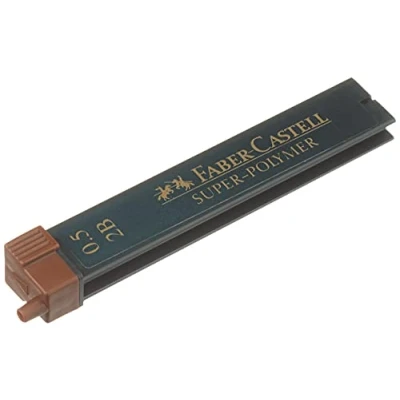 Abbildung von FABER CASTELL Bleistiftminen 2B 0.5 mm schwarz