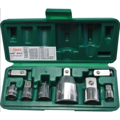 Abbildung von HANS 9608 Vergrößerungs / Reduzieradapter Satz, Knarre 12,5 (1/2&quot;), 6,3 (1/4&quot;), 10 (3/8&quot;), 20 (3/4&quot;) 8