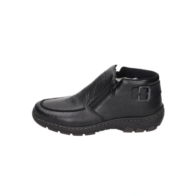 Abbildung von Rieker Stiefelette, Herren, Größe: 45, Schwarz Schuhe