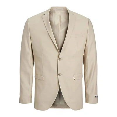 Abbildung von JACK &amp; JONES Herren Jprsolaris Blazer Noos Sakko, White Pepper/Fit: Slim Fit, 50