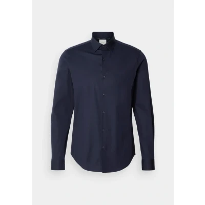 Abbildung von Calvin Klein SLIM Businesshemd, Herren, Größe: 37, Night sky