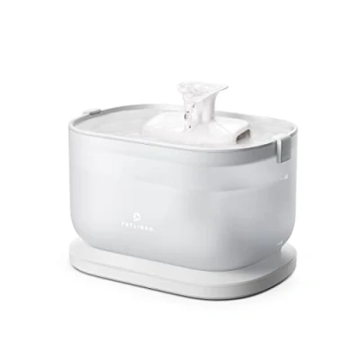 Abbildung von PETLIBRO Katzenbrunnen Trinkbrunnen für Katze mit Pumpe Kabellos, Dockstream Katzen Hunde, Einfache Reinigung, 23dB Ultraleise, Zwei Trinkmodi, BPA frei, 2,5L Katzentrinkbrunnen
