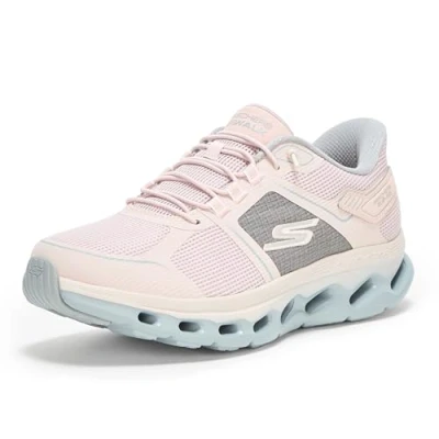 Abbildung von Skechers GO WALK Glidestep 2.0 Sneaker low Light pink/gray, Damen, Größe: 39, pink/gray Schuhe
