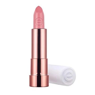 Abbildung von essence THIS IS ME. lipstick, Lippenstift, Nr. 10 naughty, nude, matt, vegan, ölfrei, ohne Alkohol (3,5g)