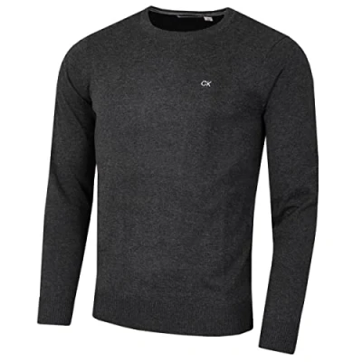 Abbildung von Calvin Klein Herren Baumwolle Sweater Charcoal M