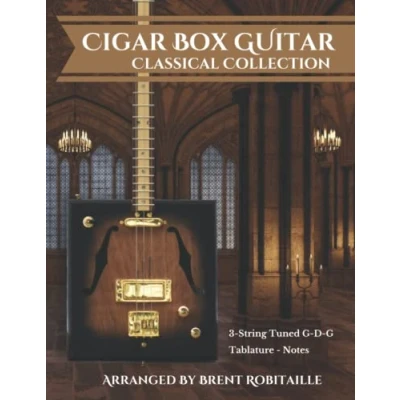 Abbildung von Cigar Box Guitar Classical Collection: 3 String Tabs GDG Tuning
