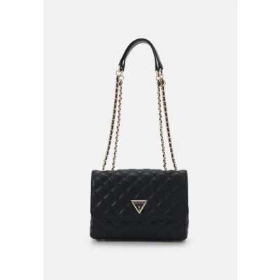 Abbildung von Guess Giully Convertible Umhängetasche, Damen, Größe: One Size, Black
