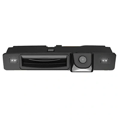 Abbildung von Navinio Wasserdicht umkehrbare Fahrzeug spezifische Griffleiste Kamera integriert in Koffergriff Rückansicht Rückfahrkamera für 2015 Ford Focus Handle car Camera Auto Farb