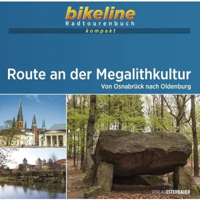 Abbildung von Radroute der Megalithkultur: Von Osnabrück nach Oldenburg. 1:50.000, 400 km, GPS Tracks Download, Live Update (bikeline Radtourenbuch kompakt)