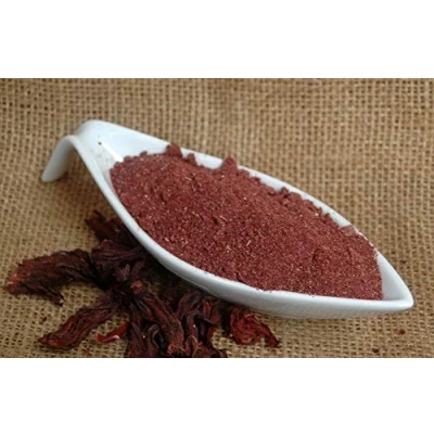 Abbildung von Krauterino24 Hibiskusblüten gemahlen, Menge:500g