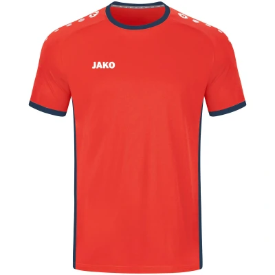 Abbildung von JAKO Herren Trikot Primera (Kurzarm), Flame/Navy, S