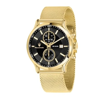 Abbildung von Maserati Chronograph goldcoloured, Herren, Größe: One Size, Gold coloured