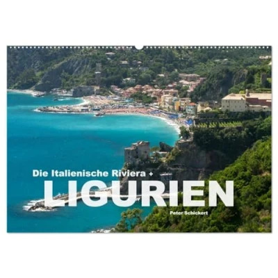 Abbildung von Die Italienische Riviera Ligurien (Wandkalender 2025 DIN A2 quer), CALVENDO Monatskalender