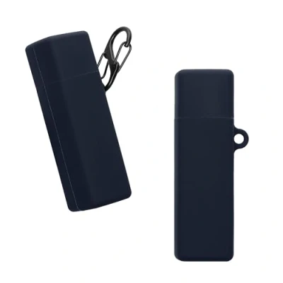 Abbildung von kwmobile Hülle kompatibel mit Anker Soundcore A30i Kopfhörer Case TPU Silikon Cover Schutzhülle in Dunkelblau