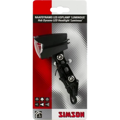 Abbildung von Simson Nabendynamoscheinwerfer &#039;Luminous&#039;, 30 LUX, Auto/on/off