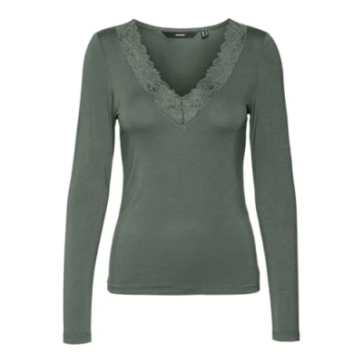 Abbildung von Vero Moda V Shirt &quot;VMROSA LS NECK LACE TOP GA JRS NOOS&quot;