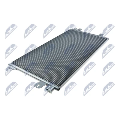 Abbildung von NTY CCS RE 005 Klimakondensator ohne Trockner Aluminium 730 OPEL: Movano A Kastenwagen, RENAULT: MASTER 2 Kasten, Bus
