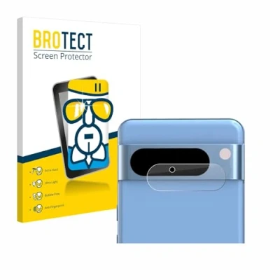 Abbildung von BROTECT Schutzglas für Google Pixel 8 Pro (NUR Kameraschutz) Schutzfolie Panzer Folie Glas [Extrem Kratzfest 9H, Anti Fingerprint, Ultra Transparent]