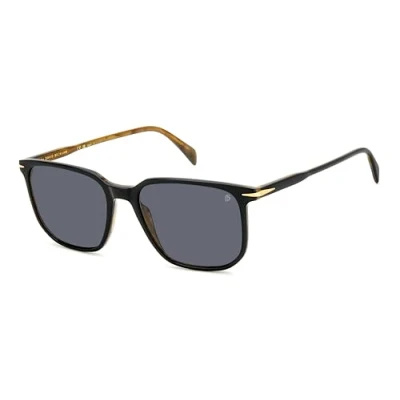 Abbildung von DAVID BECKHAM Herren Db 1141/S Sonnenbrille, Schwarz gestreift Braun, 55