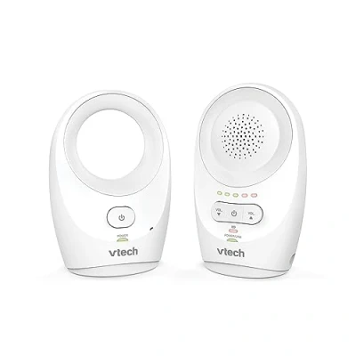 Abbildung von Vtech Digitales Audio Babyphon DM1111 DECT Technologie, Geräuschpegelanzeige, Gürtelclip u. v. m. Mit Eltern und Babyeinheit