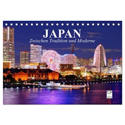 Abbildung von Japan. Zwischen Tradition und Moderne (Tischkalender 2025 DIN A5 quer), CALVENDO Monatskalender