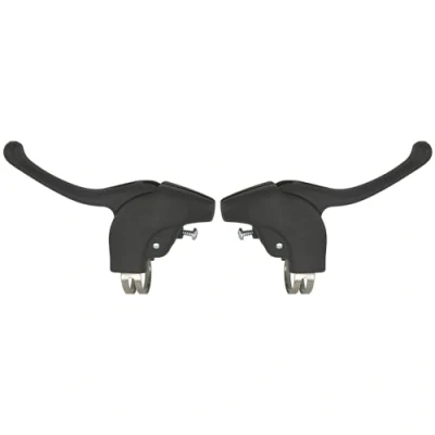 Abbildung von Saccon Bremsgriff Set Junior 22.2 mm PVC Schwarz Ideal für Kinder
