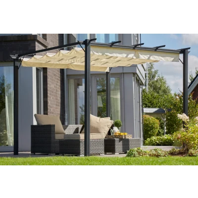 Abbildung von KONIFERA Pavillon &quot;Pergola Tilos&quot;, BxTxH: 400x300x216 cm